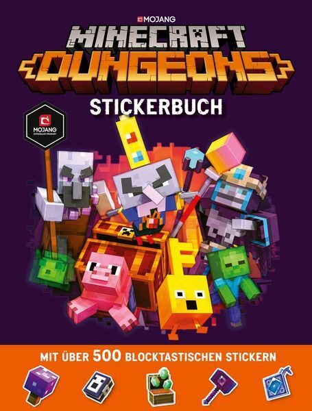 Thumbnail - Minecraft Dungeons Stickerbuch