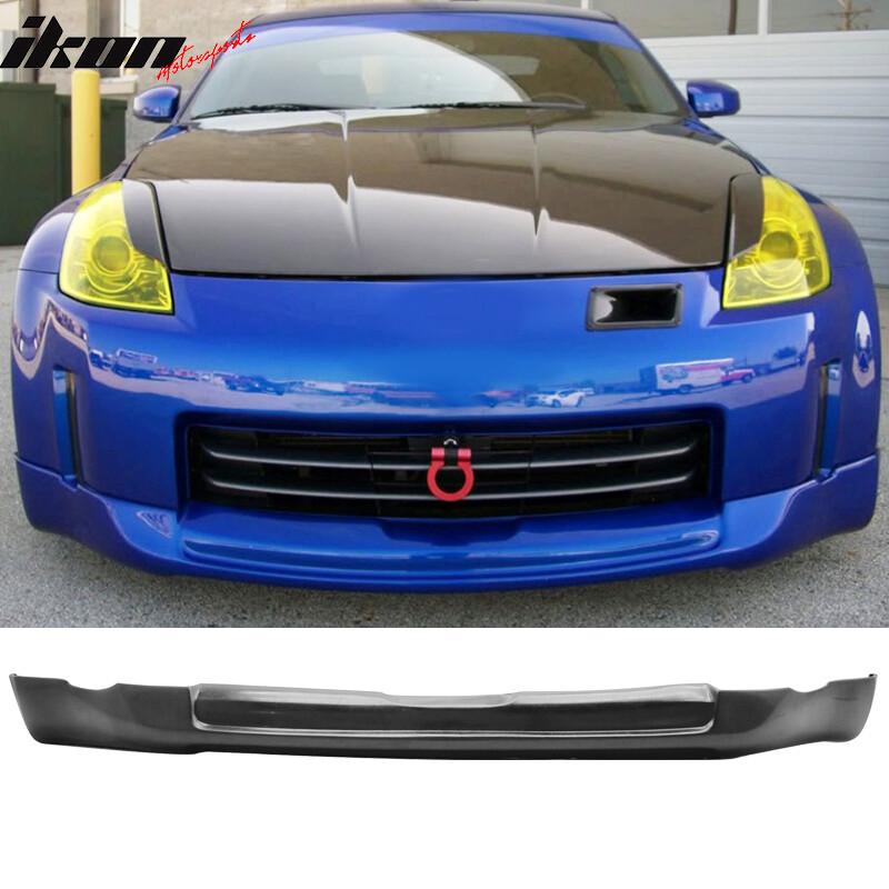 Fits 06-08 Nissan 350Z Front Bumper Lip ING-S Style Fairlady Z Z33