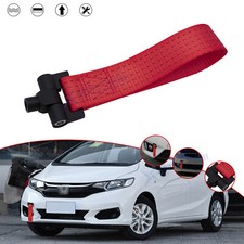 Set Sporty Red Track Nylon Tow Hook Strap For Honda Fit Acura Tl Jazz 2006-2008 Set Sporty Red Track Nylon Tow Hook Strap For Honda Fit Acura Tl Jazz 2006-2008