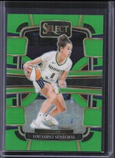 2024 Panini Select WNBA #53 Lou Lopez Senechal Neon Green Prizms RG21 #/75