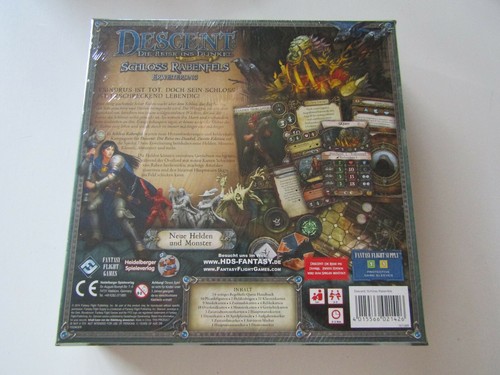 Descent 2.Edition  - Schloss Rabenfels Erweiterung  - Neu & Ovp - Bild 2 von 2