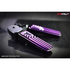 KAMUI Accessories Passenger Driver Foot Peg Fits For Honda Forza 350 2023 Purple