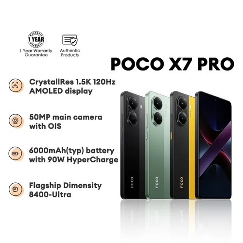 Xiaomi Poco X7 Pro 5G 6.67" 12GB RAM/512GB 50MP Camera, Green, UK Ver, Free P&P - 第 10/10 張圖片