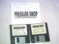PRESSURE DROP 1995  PC GAME 3.5" DISKETTES Windows 95 Vintage Big Box