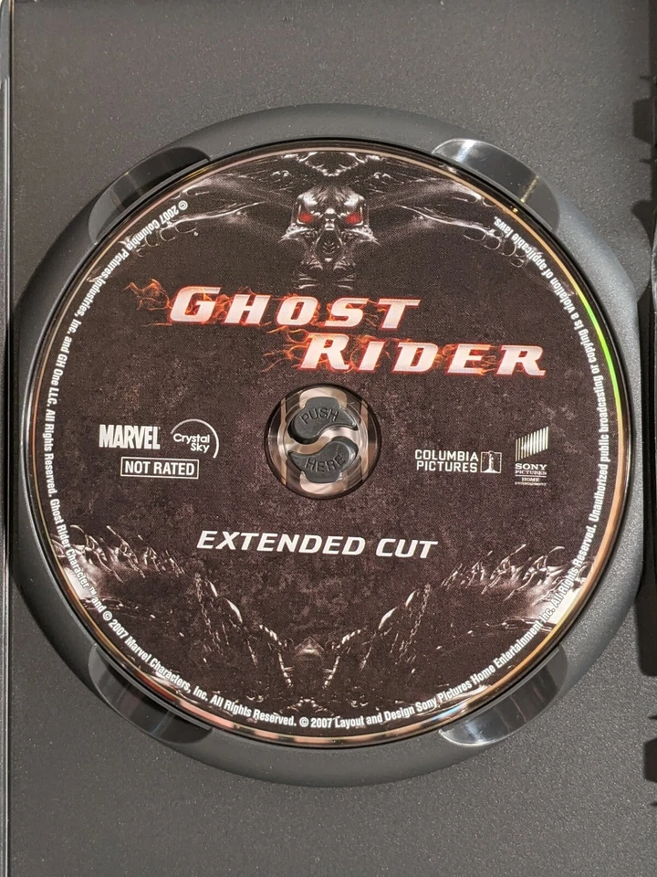 Ghost Rider (DVD, 2007, 2-Disc Set, Extended Cut) - Image 3 of 4