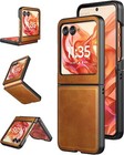 For Motorola Razr Case w/ Heavy-Duty Shockproof Protective Premium Leather Cover