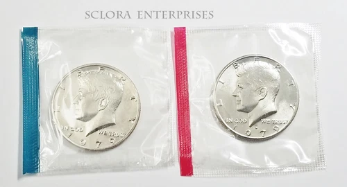 1979 P & D Kennedy Half Dollar Set (2 Coins) *MINT CELLO*  **FREE SHIPPING**