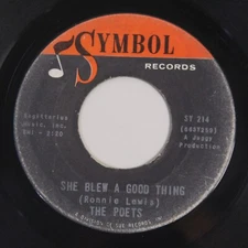 Poets 7 45rpm Record She Blew A Good Thing & Out to Lunch Northern Soul Record