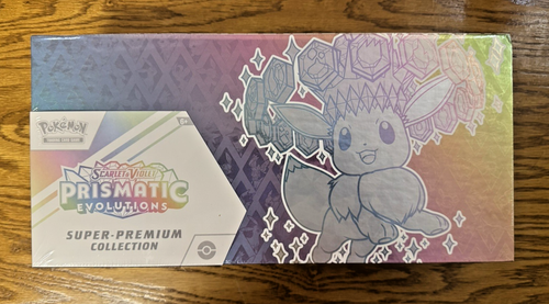 Pokemon TCG Prismatic Evolutions Super Premium Collection Box! Sealed, IN HAND! - Picture 7 of 18