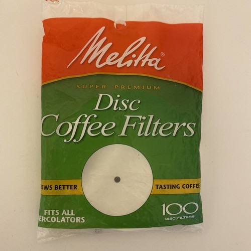 Melitta Filters Coffee 3.5 Percolator Disc White 100 Count One Pack eBay