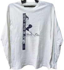 1992 Style DEEE-LITE TOUR CONCERT Long Sleeve Shirt White Unisex S-2XL LI930
