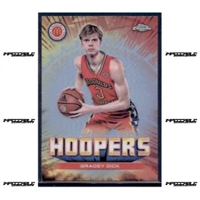 2022 Topps Chrome McDonald's A/A - Hoopers #HS-11 Gradey Dick Rookie SSP