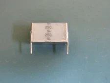 EPCOS  B32562J3105M Qty of 20 per Lot Film capacitors, 1 µF, 250 V, PET silver-c