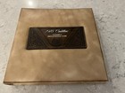 Original 1978 Cadillac Dealership Showroom Salesman Merchandising Album NiceUsed