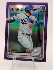 2020 Bowman Chrome PURPLE REFRACTOR PROSPECT ROOKIE Keibert Ruiz 50/250