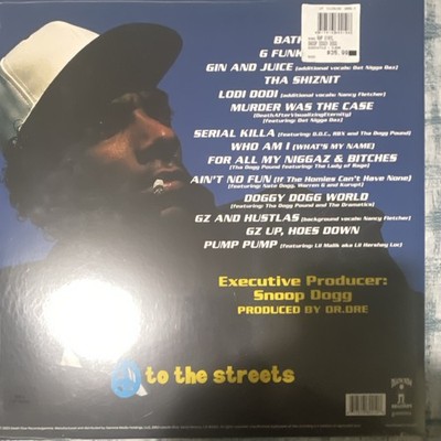 Snoop Doggy Dogg Doggystyle 30th Anniversary Vinyl LP Death Row