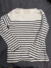 Uniqlo Women's Striped Long Sleeve Shirt Cotton Size S