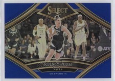 2024 Panini Select WNBA Snapshots Blue Prizm 41/49 Kelsey Plum #19 3d3