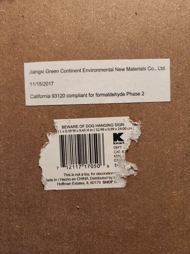 Pug Beware Of Dog Kisses, MDF, 9.5 X 13 Inches - Image 4 of 4