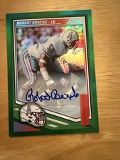 2025 Score #261 Robert Brazile Base Signatures Green