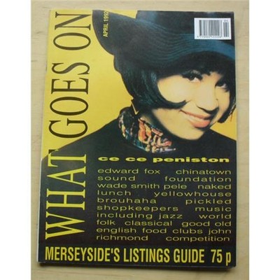 CE CE PENISTON WHAT GOES ON MAGAZINE APRIL 1992 CE CE PENISTON COVER + MORE INSI