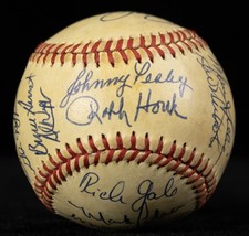 BOSTON RED SOX - AUTOGRAPHED SIGNED BASEBALL CIRCA 1984 WITH CO-SIGNERS