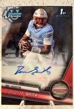 2023 Bowman University Chrome Sapphire Edition - Donovan Smith 01/10 - Black 1st
