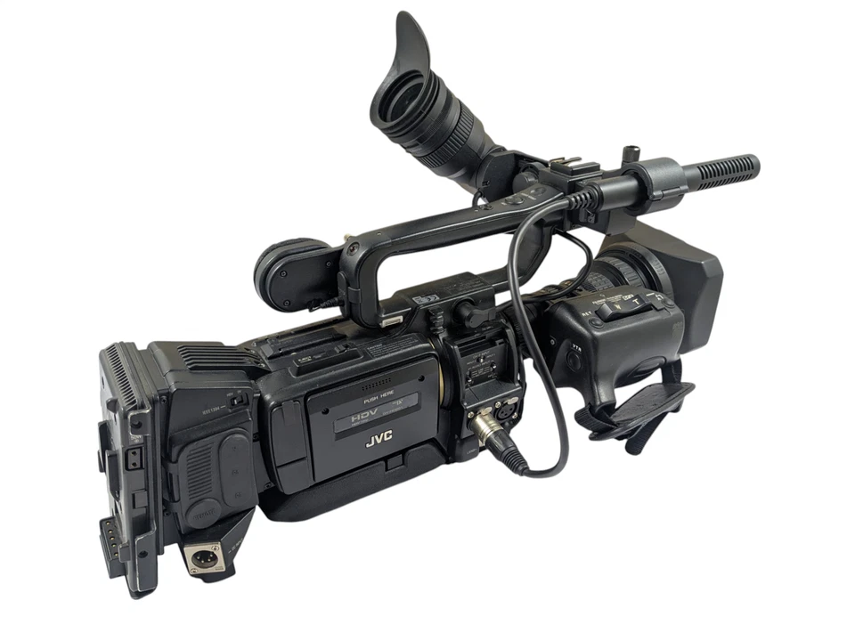 JVC GY-HD201E Camcorder Digital Video Camera Damaged/Faulty - Image 4 of 4