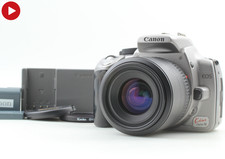 Read Near MINT Canon EOS Kiss Digital N Silver 8.0MP SLR Body From JAPAN