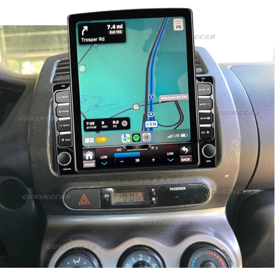 Radio estéreo para automóvil 9,7"" CarPlay para Scion xD 2008-2014 Android 13 GPS BT + cámara Foto 3 de 4