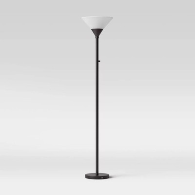 Torch Floor Lamp Slate Black  - Threshold
