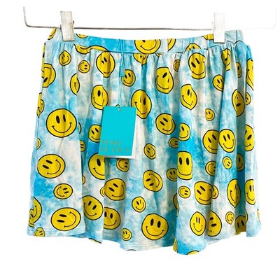 Posh Peanut Happy Smiley Face Tie Dye Girls Skorts Size 12 Years  NWT