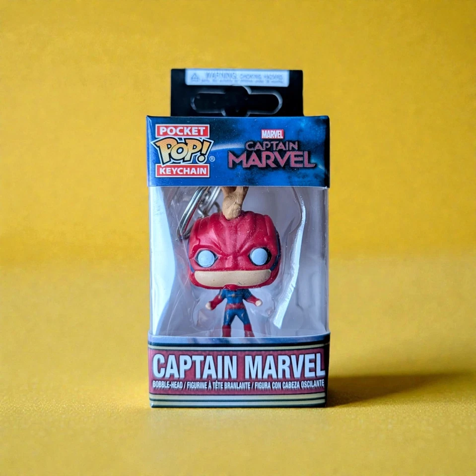 Porte-clés Funko Pop Avengers 🦸🏼 Captain Marvel - Photo 1/4