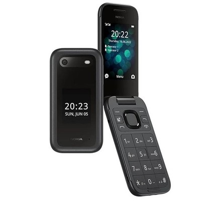 nokia flip simフリー　4g Nokia 2660 Flip 4G Dual-SIM 128MB+48MP Unlocked Flip Mobile Phone
