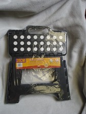 Folding easy Step/Foot stool in black