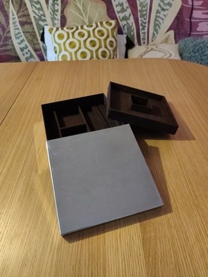 Philippi Design Cube Schmuckbox, Nickel Poliert, 20x20 Cm