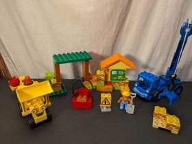 2005 Lego DUPLO Bob the Builder Scoop & Lofty at the Building Yard 3297, Rare