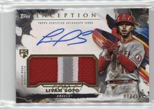 2023 Topps Inception /149 Livan Soto Liván #IAP-LS Patch Auto 10vb