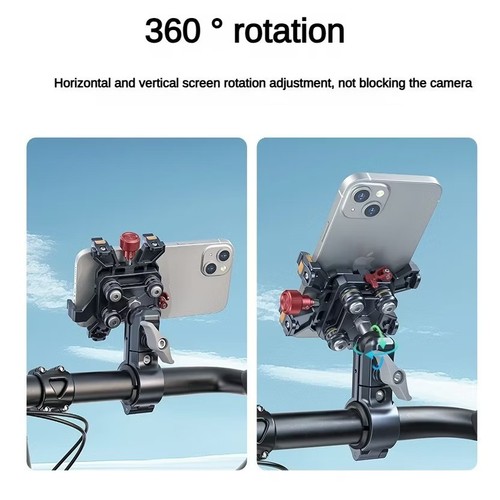 Motorcycle Phone Mount - Fast Shipping - Photo 5 sur 21