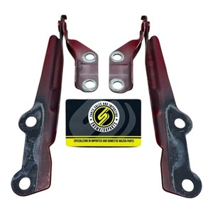 90-05 Mazda Miata OE OEM Hood Hinge Set Bracket Pair NA01-52-410 NA01-52-420 #5