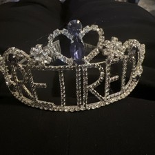 Retired Rhinestone Tiara diamonds purple jewelry diamond sparkle celebration
