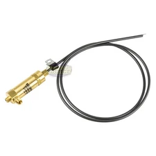 48" Bullwhip Large Throttle Control Cable Gas Air Compressor w/ Side Port TCLI