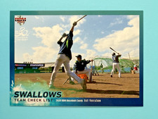 Munetaka Murakami 2020 BBM 1st Version Checklist #336 Pre Rookie Card White Sox