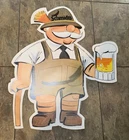 1988 Vintage Schmidt's  Die Cut Beer Sign 16”x20” Man Cave