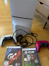 Sony PlayStation 5 Blu-Ray Disc Edition weiß 2 Monate genutzt 2 Controller