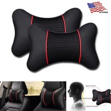 2x Car Headrest Pillow For Neck Support Car Neck Pillow Head Rest Travel Pillow 2x Car Headrest Pillow For Neck Support Car Neck Pillow Head Rest Travel Pillow
