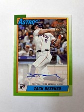 2025 Topps Series 2 1990 Topps Baseball Zach Dezenzo Houston Astros Rookie Auto