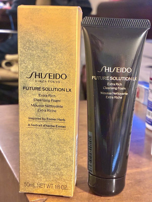 Shiseido Future Solution LX Extra Rich Face Cleansing Foam Enmei Herb 50 mL