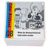 DEFA Color Bildband Nr. 08 Wenn die Weihnachtskerzen angez&uuml;ndet werden DDR Dia
