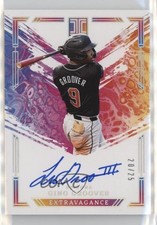 2024 Panini Impeccable Extravagance Holo Silver 20/25 Gino Groover Auto 1kn1